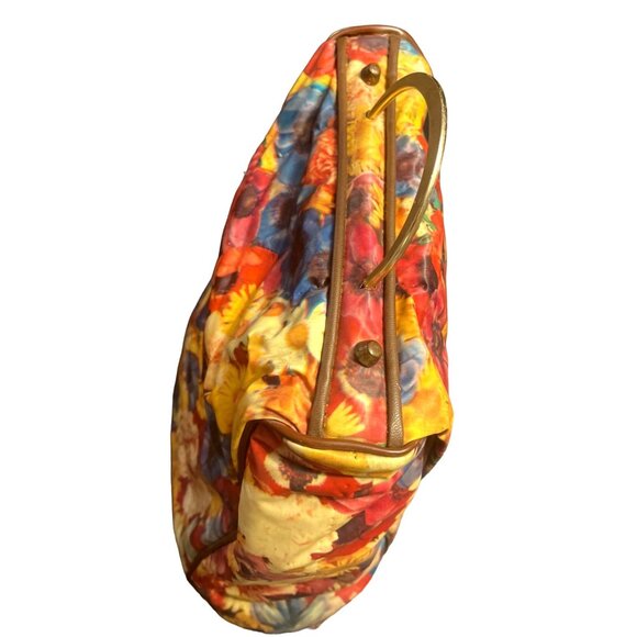 Vtg 50's Padded Vinyl Floral Toaster Cover Daisy - Picture 2 of 7